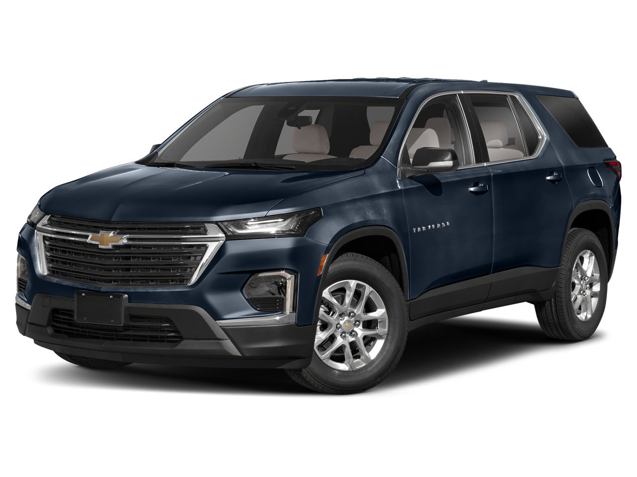 2023 Chevrolet Traverse LT Cloth in Radiant Red Tintcoat — front three-quarter view