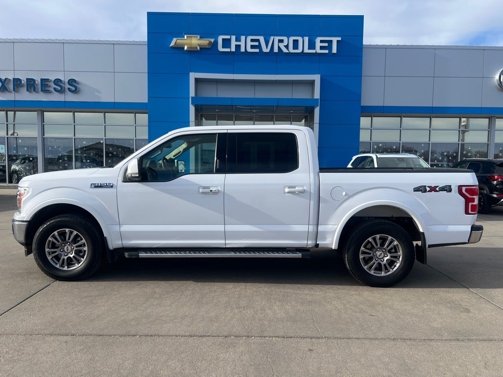 2019 Ford F-150 XL in White — front three-quarter view