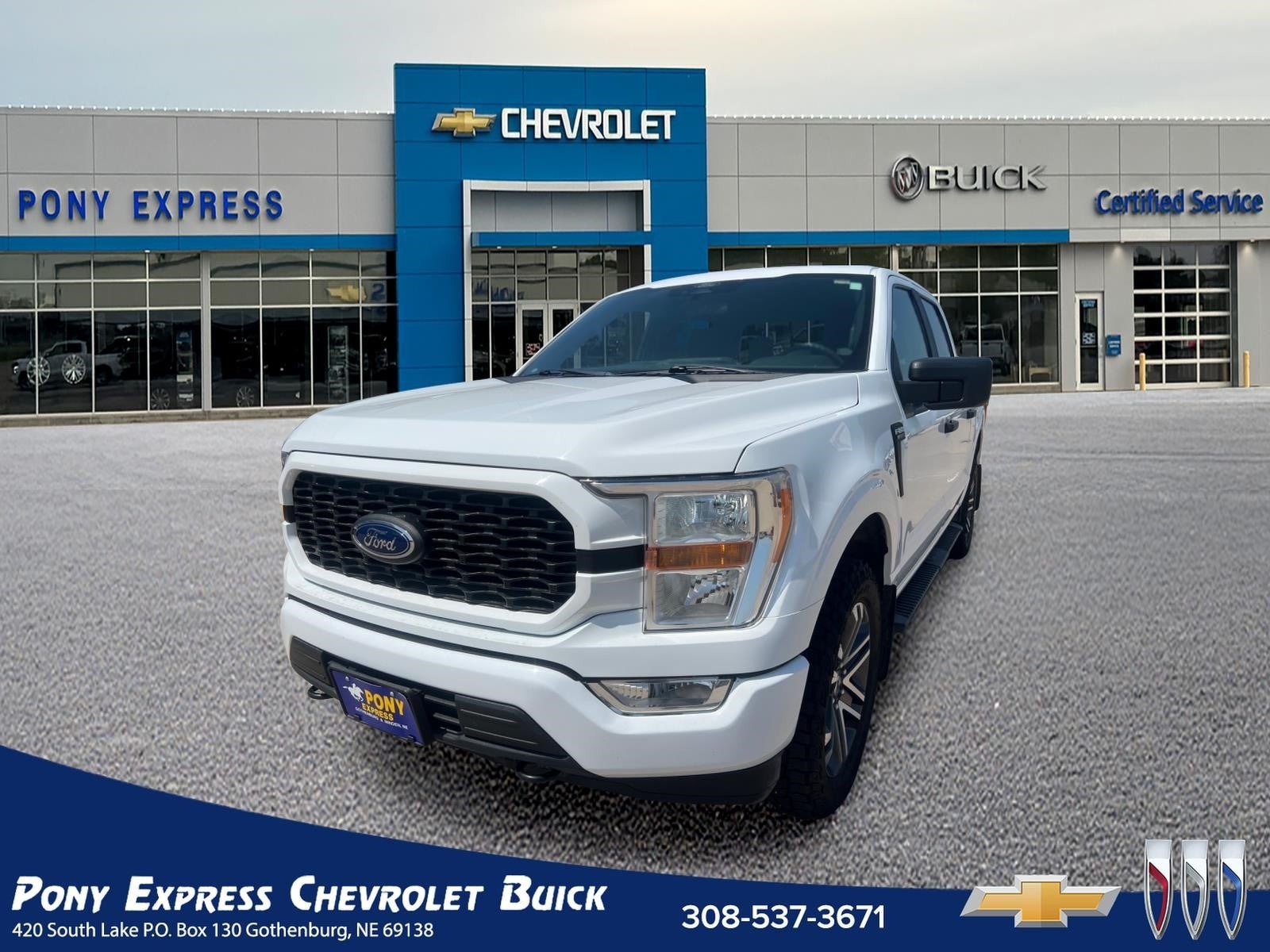 2022 Ford F-150 — side profile view