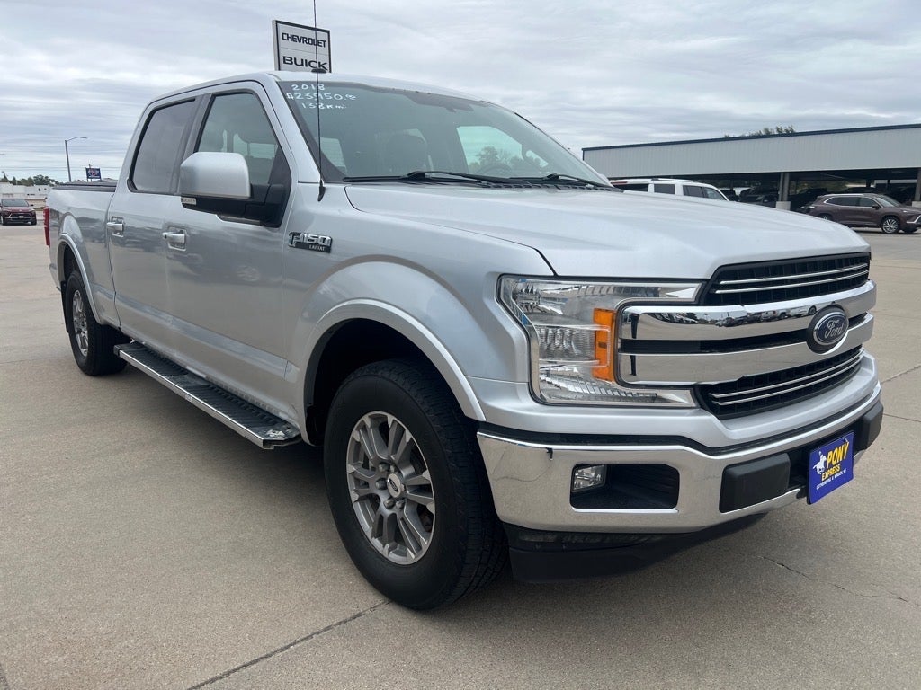 2018 Ford F-150 — rear three-quarter view